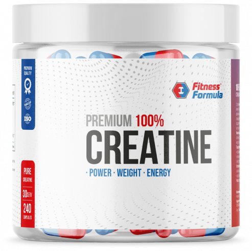 Fitness Formula 100% Creatine Premium, 240 капсул