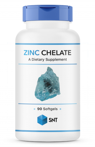 SNT Zinc Chelate 30 mg, 90 капсул