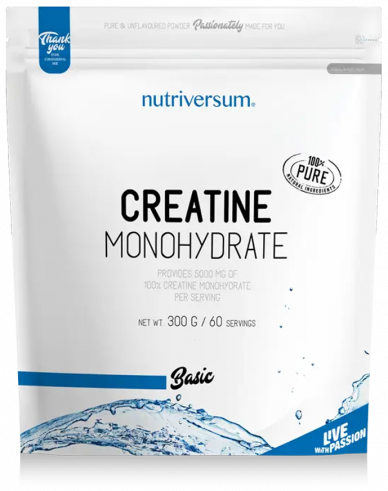 Nutriversum Basic Creatine Monohydrate, 300 грамм