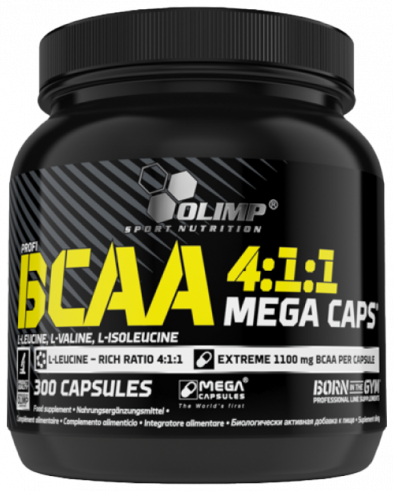 Olimp Sport Nutrition BCAA 4:1:1 Mega Caps, 300 капсул