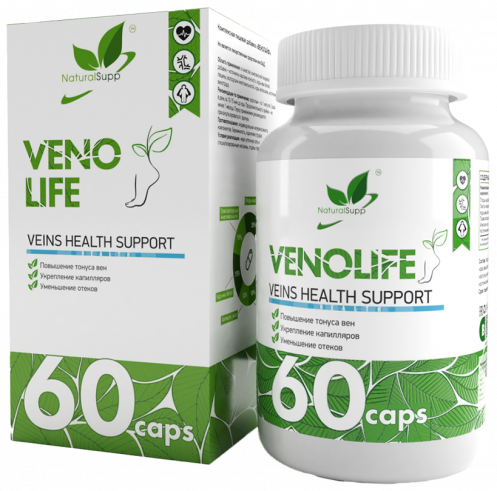 Natural Supp Venolife, 60 капсул