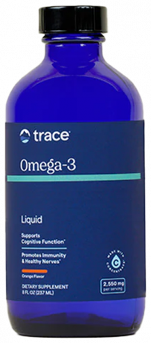 Trace Minerals Liquid Adult Omega-3, 237 мл