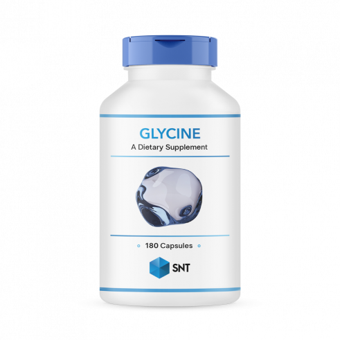SNT Glycine, Глицин, 180 капсул