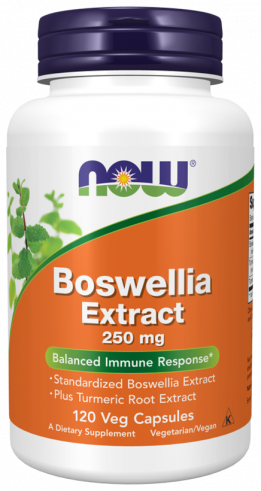 NOW Boswellia Extract 250 mg, 120 капсул
