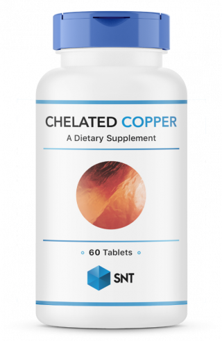 SNT Chelated Copper, 60 таблеток