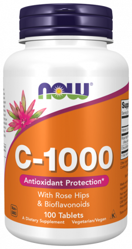 NOW C-1000 with 100 mg of Bioflavonoids