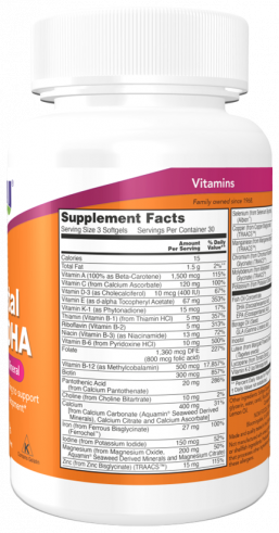 NOW Prenatal Gels+DHA, 90 капсул