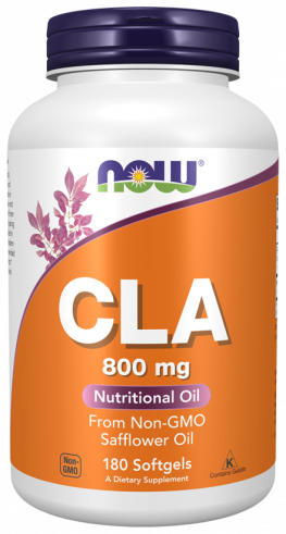 NOW CLA 800 mg, 180 капсул