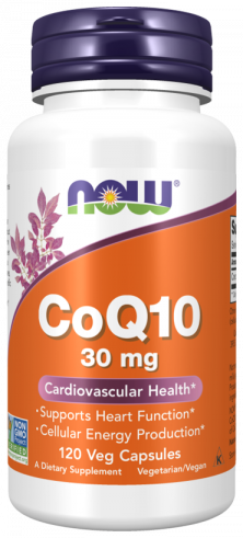 NOW CoQ10 30 mg, 120 капсул