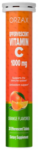 Orzax Effervescent Orzax Vitamin C, 20 таблеток