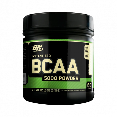 Optimum Nutrition ON - Instantized BCAA 5000 Powder, ОН - БЦАА 5000 Паудер (быстрорастворимый), 345 грамм