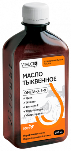 Vitauct Масло тыквенное, 250 мл