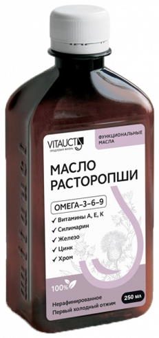 Vitauct Масло расторопши, 250 мл