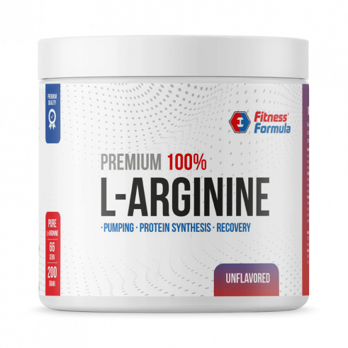 Fitness Formula L-Arginine, L-Аргинин, 200 грамм