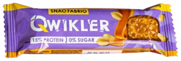 Snaq Fabriq Qwikler Батончик в глазури, 40 грамм