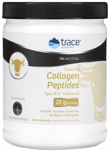 Trace Minerals Collagen Peptides, 571 грамм