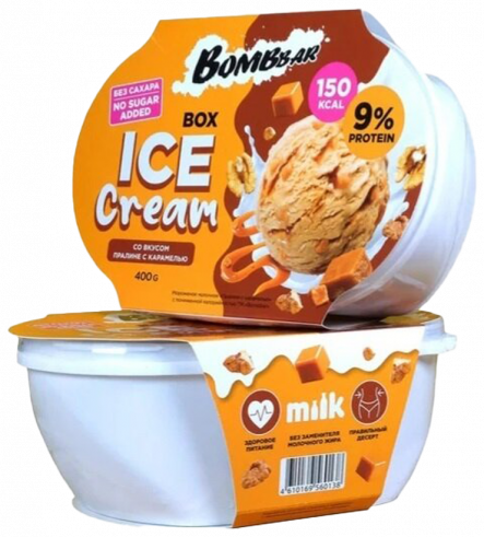 Bombbar Мороженое низкокалорийное, 400 грамм