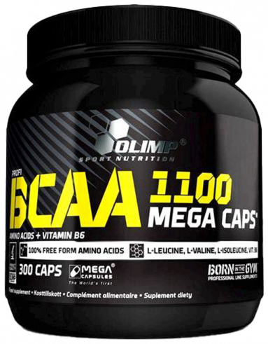 Olimp Sport Nutrition BCAA 1100 Mega caps, 300 капсул