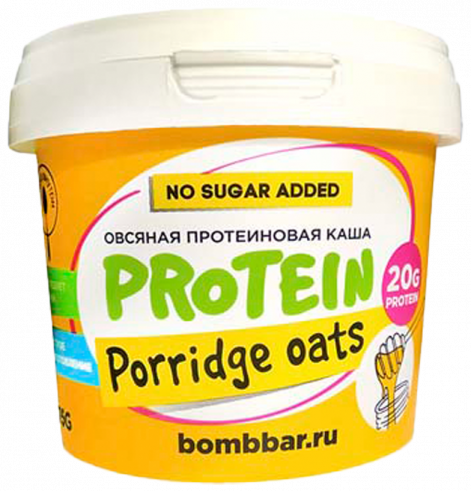 Bombbar Овсяная каша с белком, 75 грамм