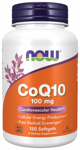 NOW CoQ10 100 mg, 180 капсул