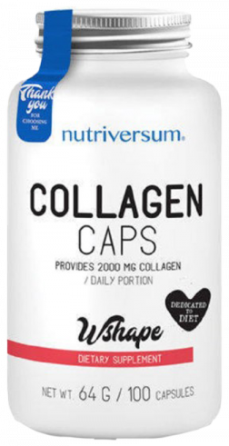 Nutriversum Wshape Collagen Caps, 100 капсул