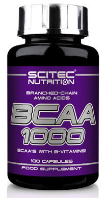 Scitec Nutrition BCAA 1000, 100 капс
