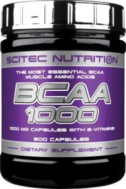 Scitec Nutrition BCAA 1000, 300 капс