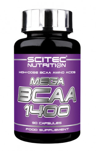 Scitec Nutrition Mega BCAA 1400, 90 капс