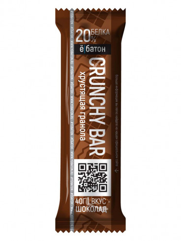Ёбатон Crunchy bar, 40 г
