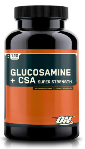 Optimum Nutrition Glucosamine + CSA Super Strength, 120 таб