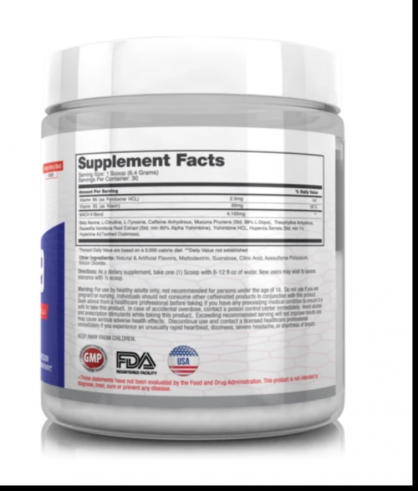 Nutra Innovations Mach 9 Pre Workout, 192 г