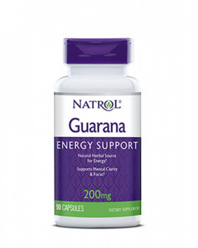 Natrol Guarana 200 мг., 90 капс