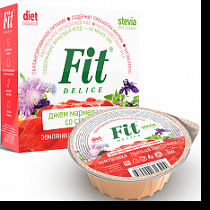 FitParad Джем мармеладный со стевией, 100 г