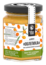 ИВАН-ПОЛЕ Джем без сахара, 180 г