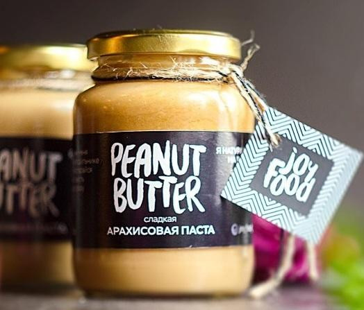Joy Food Арахисовая паста сладкая, 250 гр.