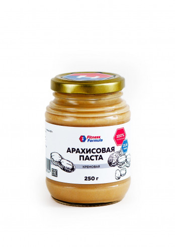 Fitness Formula Арахисовая паста кремовая, 250 г