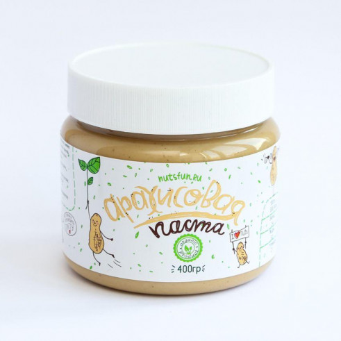 NUTSFUN АРАХИСОВАЯ ПАСТА &laquo;КЛАССИЧЕСКАЯ&raquo;, 400 г