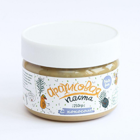 NUTSFUN Арахисовая паста с кокосом, 250 г