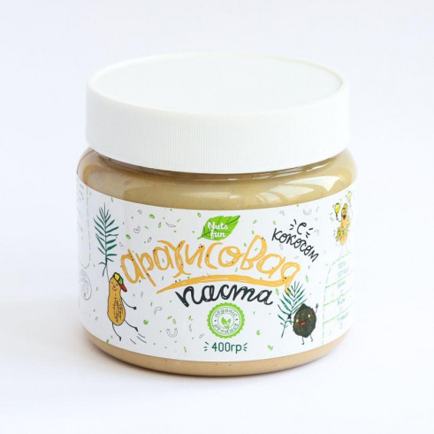 NUTSFUN Арахисовая паста с кокосом, 400 г