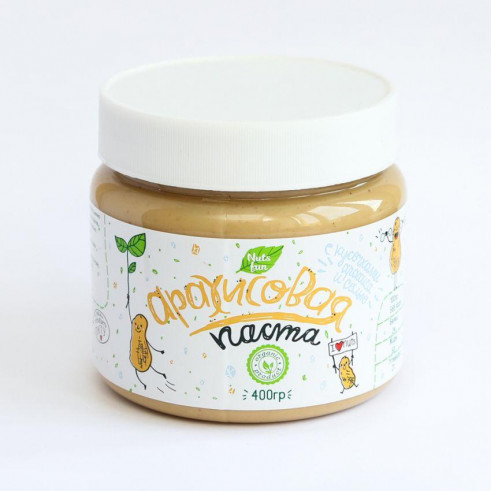 NUTSFUN Арахисовая паста с солью, 250 г