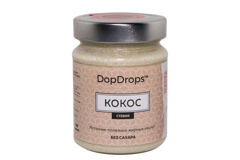 Dop Drops Протеиновая паста Кокос + стевия, 265 г