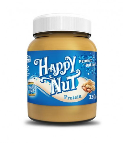 Happy Nut Protein арахисовая паста с протеином, 330 г