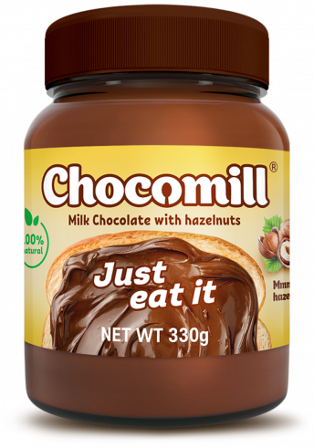 Happy Nut Шоколадная паста с лесными орехами Chocomill, 330 г