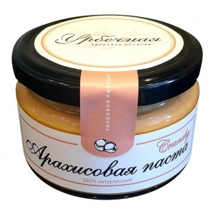 УРБЕЧНАЯ Арахисовая паста Cranchy с хрустящими кусочками арахиса и розовой гималайской солью, 200 г