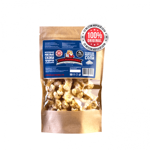 BigGuys Chicharrones со вкусом морской соли, 50 г