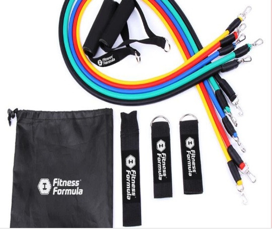 Fitness Formula Набор эспандеров трубчатых, 5 шт