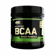 Optimum Nutrition ON - Instantized BCAA 5000 Powder, ОН - БЦАА 5000 Паудер (быстрорастворимый), 345 грамм