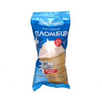 Snaq Fabriq Мороженое пломбир в вафельном стаканчике, 80 грамм