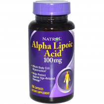 Natrol Alpha Lipoic Acid 100 mg, 100 капс