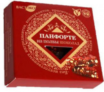 ВАСТЭКО Панфорте из полбы Шоколад, без сахара, 90 г